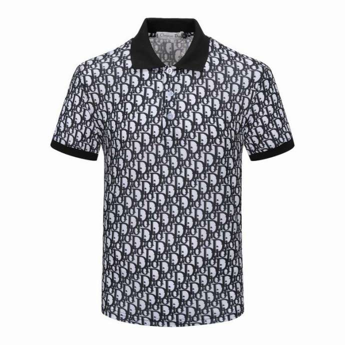 Dior Polo Shirt Short _SKUDiorM-3XL2600520051